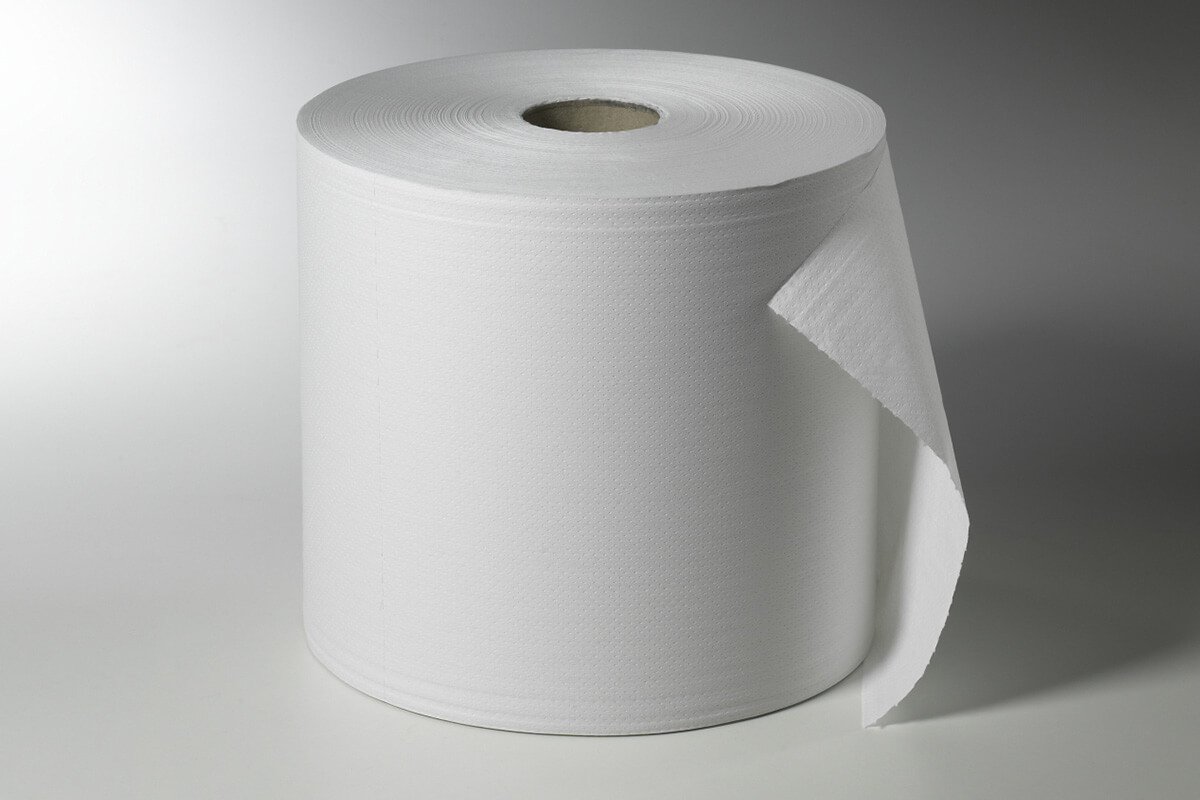 oecoswiss Reinigungspapier Putztuchrolle